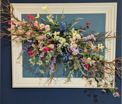 Dreamy Spring Meadow - Frame Wall Art