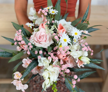 Blushing Blooms Bridal Bouquet