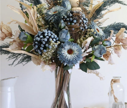 Shop The Look - Blue Oyster Bouquet