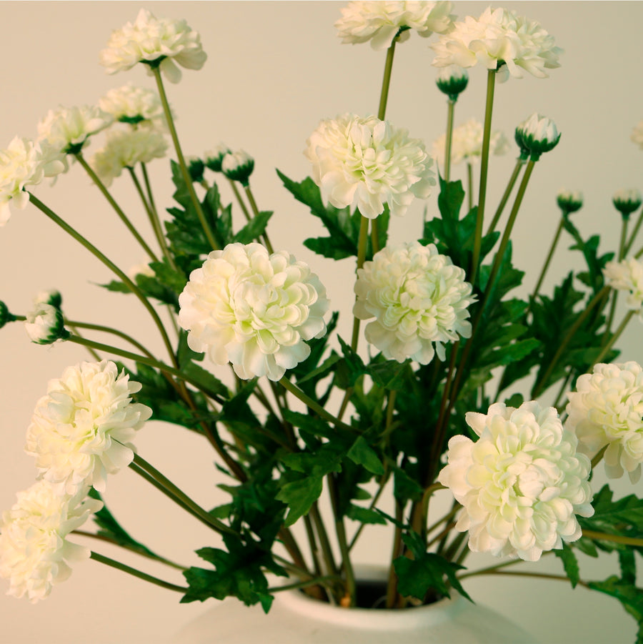 Ruffled Chrysanthemum Spray Handtied