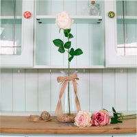 Ruffled Mabel Rose Stem