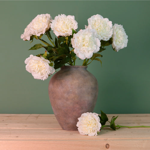 Real Touch Superior Open Peony Stem