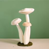 Velvet Standing Mushroom Trio