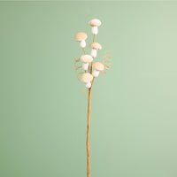 Seasonal Mini Velvet Mushroom Spray