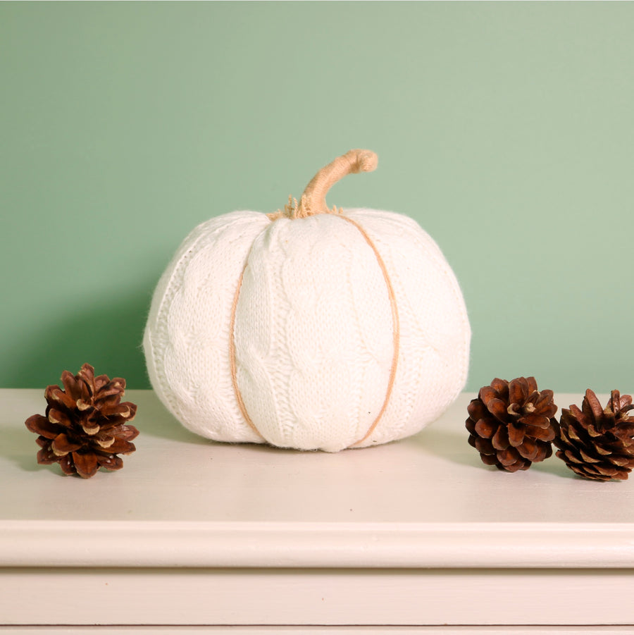 Knitted Single Pumpkin (16cm)