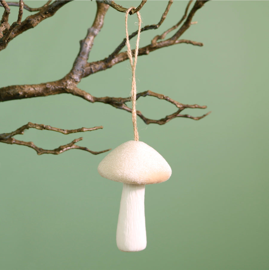 Velvet Hanging Toadstool Mushroom
