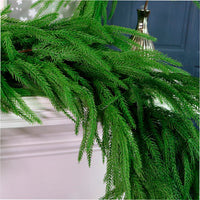 Real Touch Extra Full, Weeping Norfolk Pine Garland 185cm