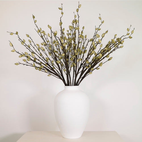 Premium Hazelwood Pussy Willow Spray