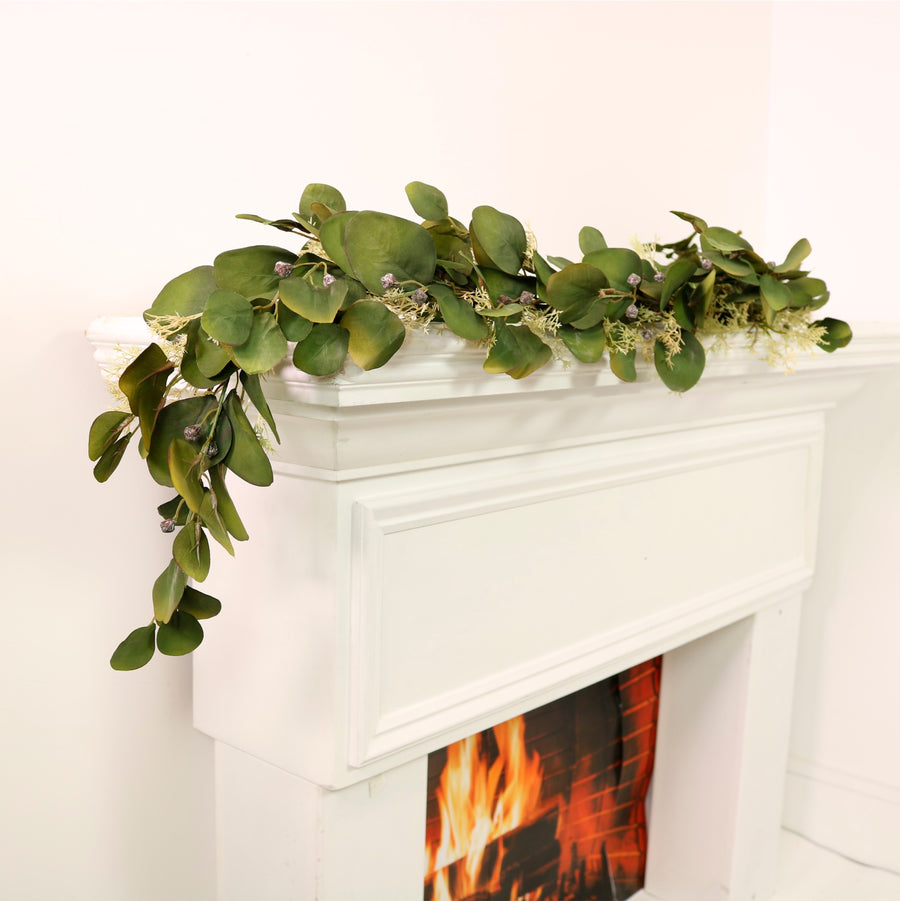 Seasonal Autumnal Eucalyptus Garland (150cm)