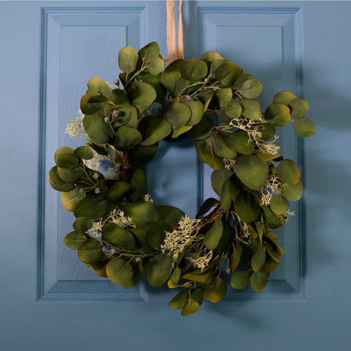 Seasonal Autumnal Eucalyptus Wreath (50cm)