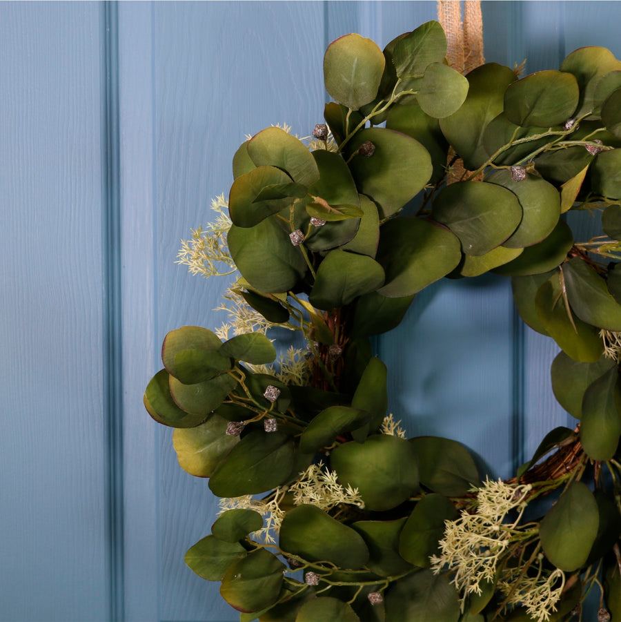 Seasonal Autumnal Eucalyptus Wreath (50cm)