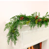 Real Touch Pine Cone & Conifer Garland (180cm)