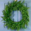 Real Touch Heritage Conifer Wreath (70cm)