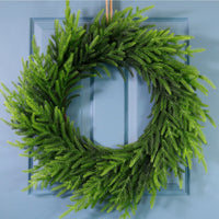 Real Touch Grand Norfolk Pine Wreath (70cm)