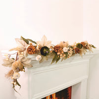 Autumn Woodland Pumpkin Mix Garland (150cm)