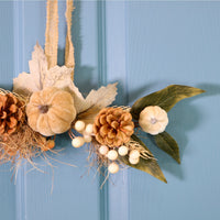 Autumn Woodland Pumpkin Mix Swag (40cm)