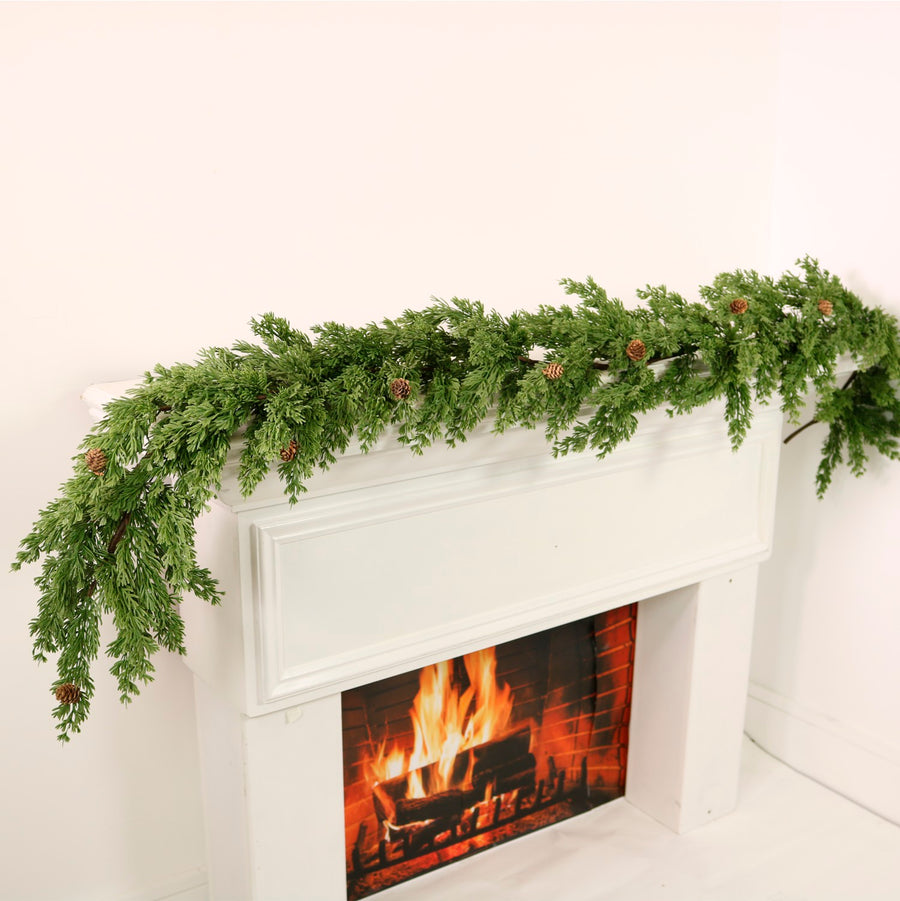 Premium Scotch Pine Garland (182cm)