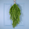 Luxury Weeping Norfolk Pine Teardrop Swag (70cm)