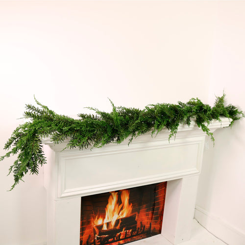 Real Touch Mountain Spruce Garland (183cm)