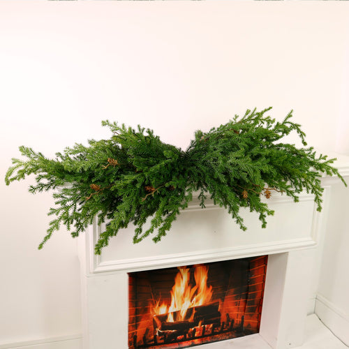 Real Touch Douglas Fir Swag (140cm)