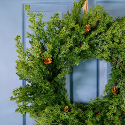 Real Touch Douglas Fir Wreath (60cm)