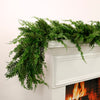 Real Touch Coarse Spruce Garland (275cm)