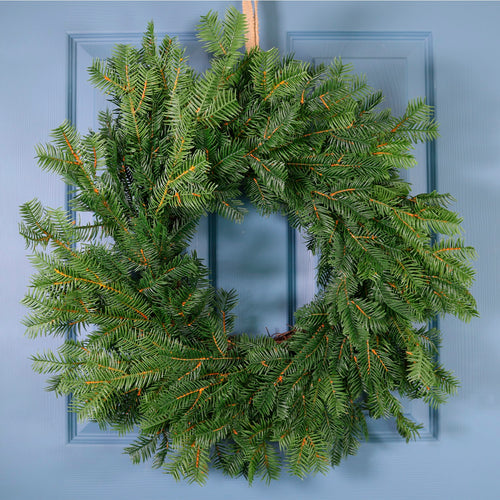 Real Touch Majestic Spruce Wreath (60cm)
