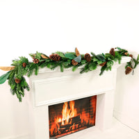 Premium Ascot Woodland Pine Garland (160cm)