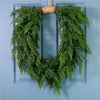Premium Leyland Cypress Heart Shape Wreath (65cm)