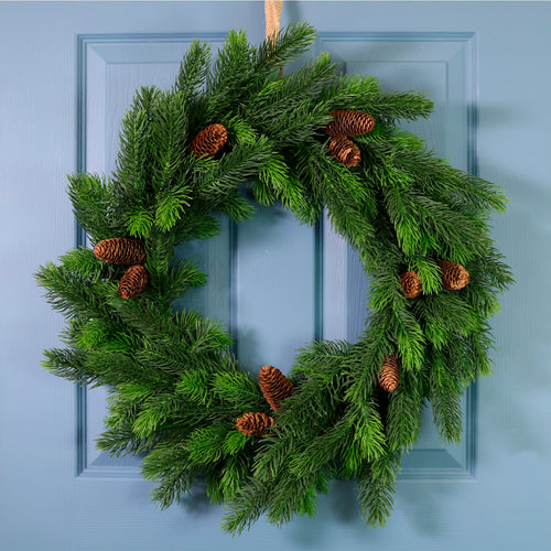 Premium Windsor Woodland Fir Wreath (55cm)