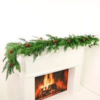 Premium Noblewood Mixed Fir Garland (180cm)