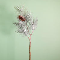 Winter Frostwhisper Needle Pine Branch (75cm)