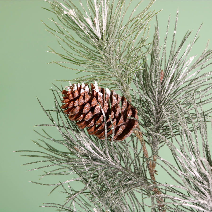 Winter Frostwhisper Needle Pine Branch (75cm)
