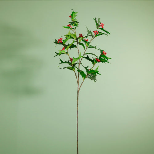 Winter Holly Spray Large