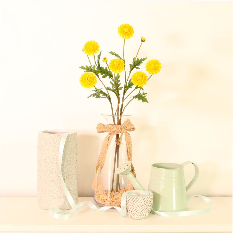 Ruffled Chrysanthemum Spray