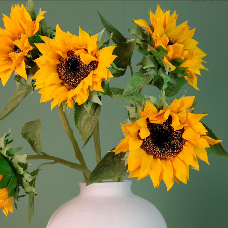 Real Touch Sunflower Stem