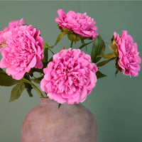 Real Touch Superior Open Peony Stem