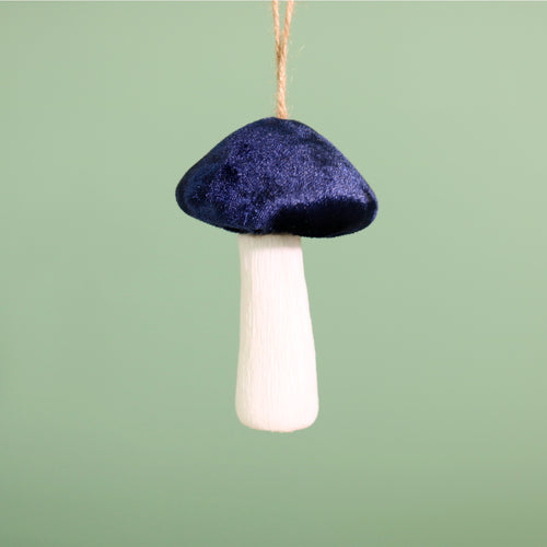 Velvet Hanging Toadstool Mushroom