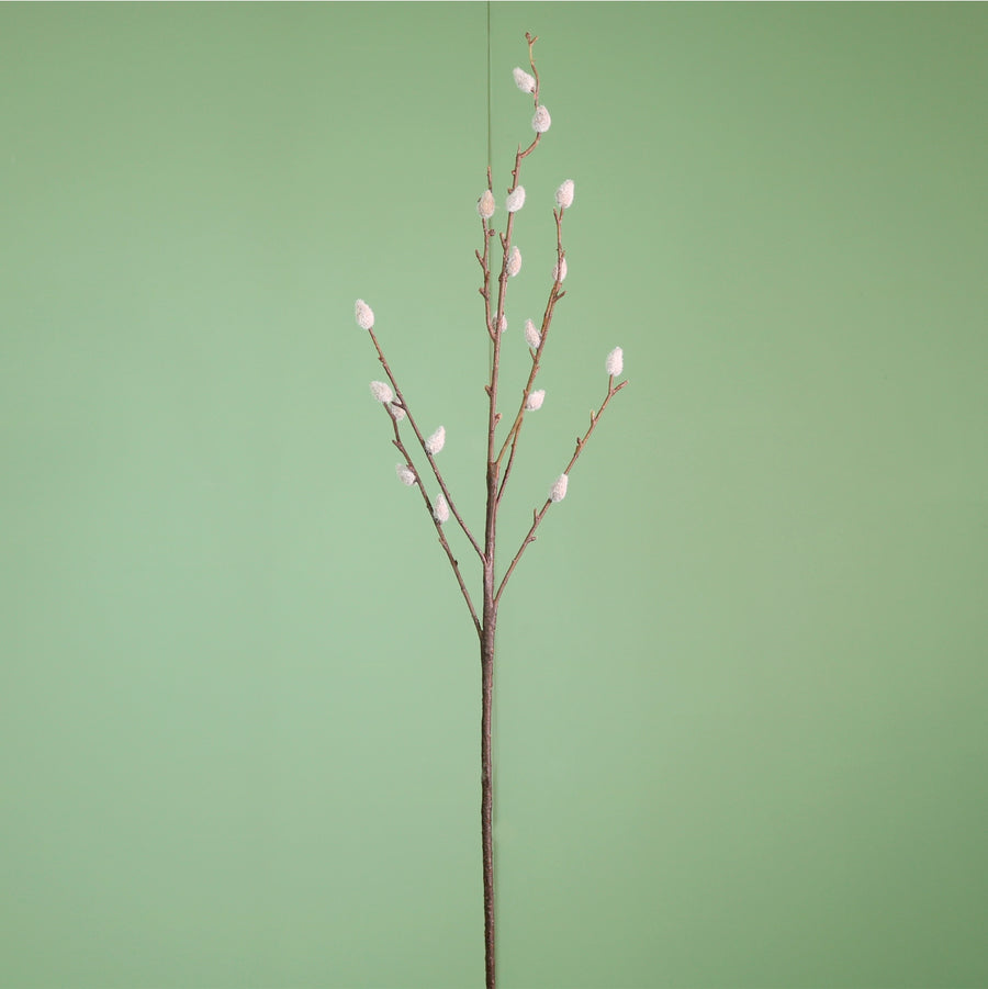 Premium Hazelwood Pussy Willow Spray