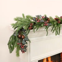 Premium Country Forest With Bell Garland (180cm)