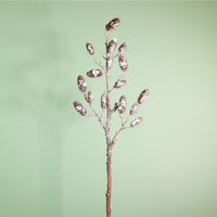 Winter Wildwood Frosted Pine Branch (100cm)