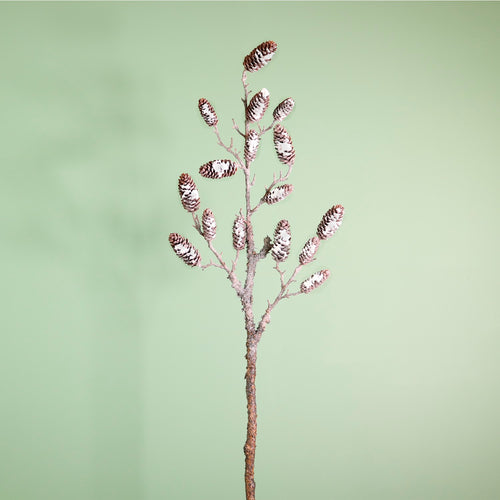 Winter Wildwood Frosted Pine Branch (100cm)