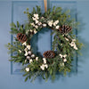 Premium Noel Nobel Berry & Bell Wreath (55cm)