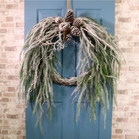 Winterwood Pinecone Trail Wreath (76cm)