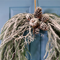 Winterwood Pinecone Trail Wreath (76cm)