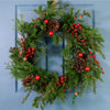 Xmas Wildgrove Pine & Berry Wreath (72cm)