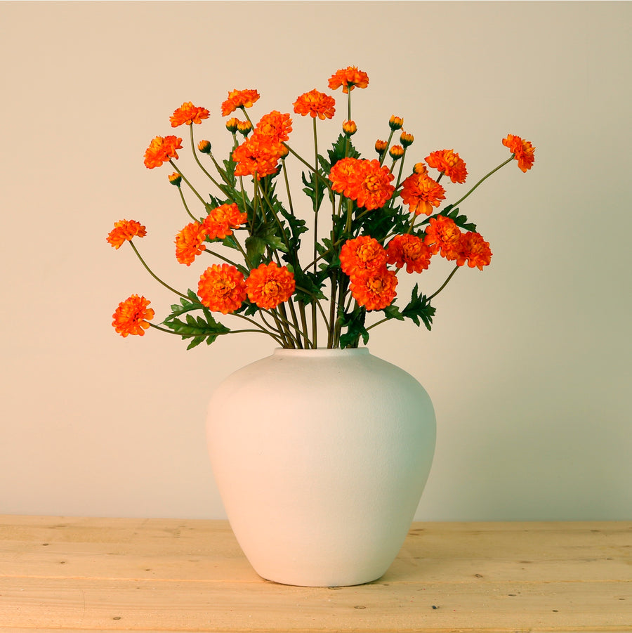 Ruffled Chrysanthemum Spray Handtied