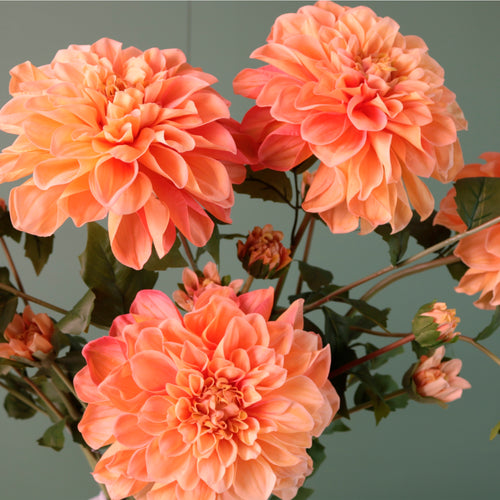 Real Touch Domed Dahlia Spray
