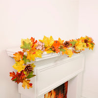 Autumn Fall Pumpkin Mix Garland (150cm)