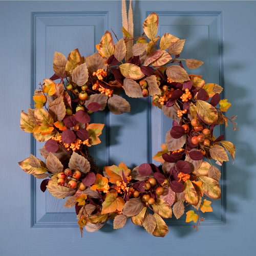 Premium Autumn Thicket Wreath (55cm)